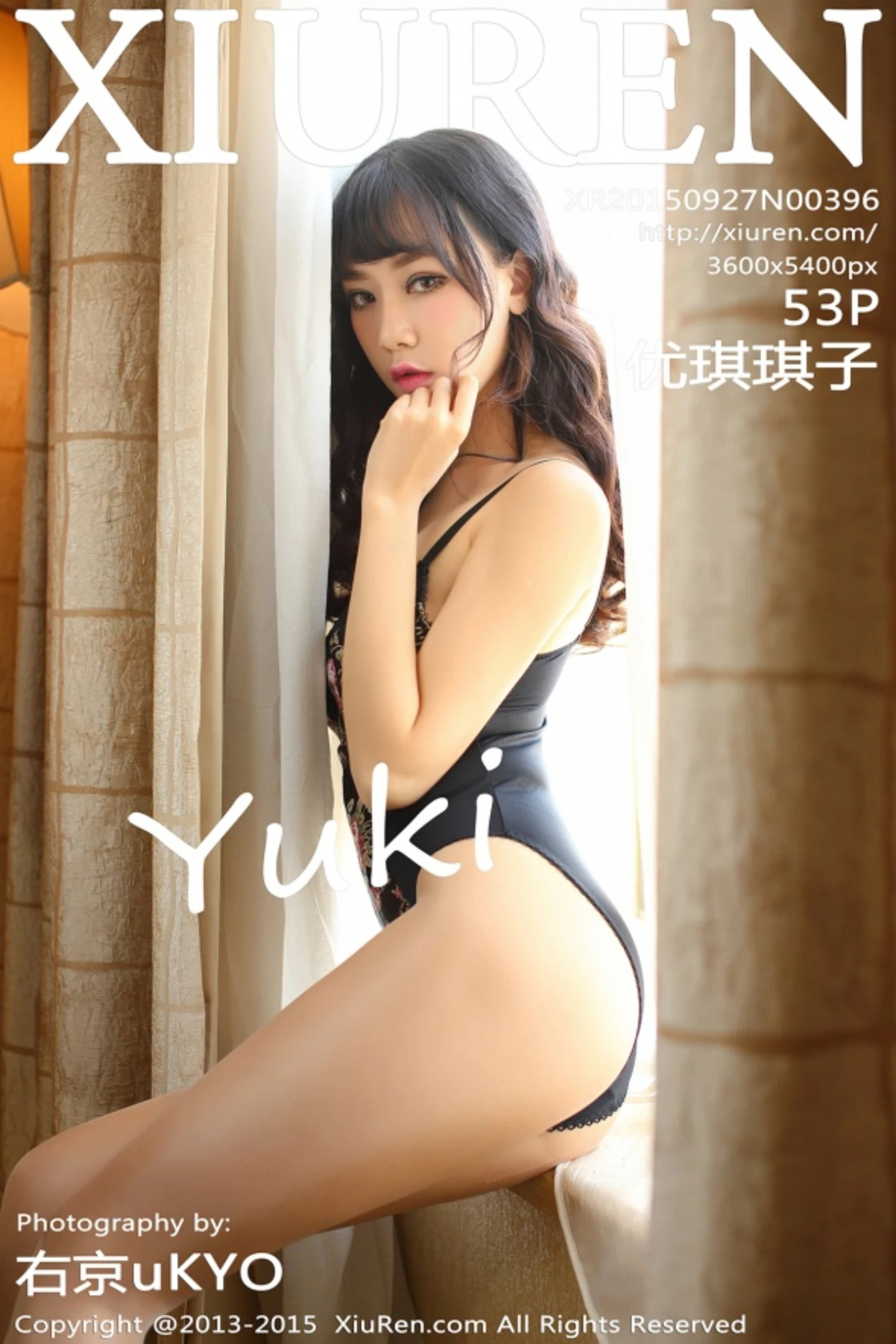[XiuRen秀人网]No.396_嫩模优琪琪子yuki黑色蕾丝内裤秀完美翘臀极致诱惑写真53P-秀人网 - XiuRen.Xyz